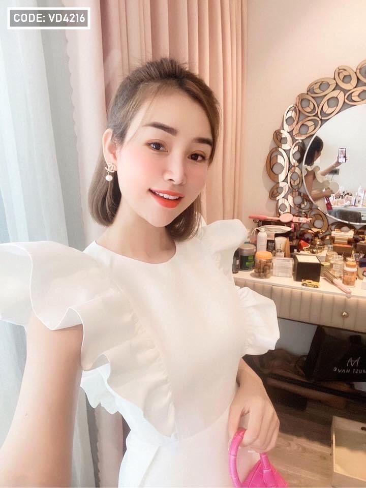 Đầm trắng tay bèo