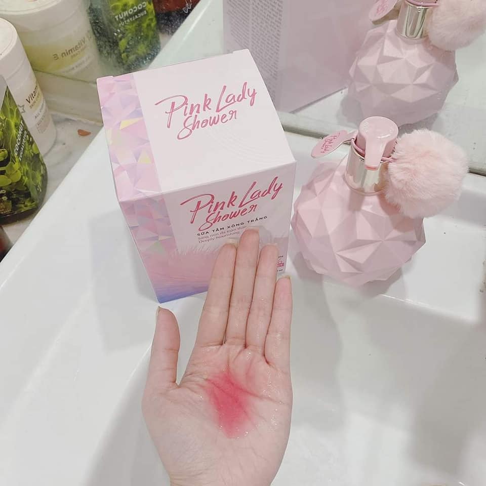 Sữa tắm xông trắng Pink Lady Shower