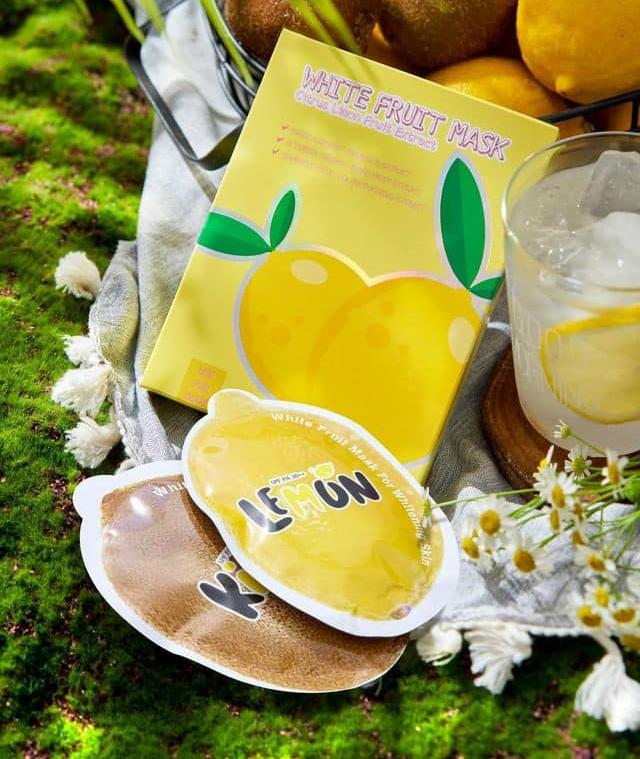 Ủ trắng chanh Lemon White Fruit Mask chính hãng