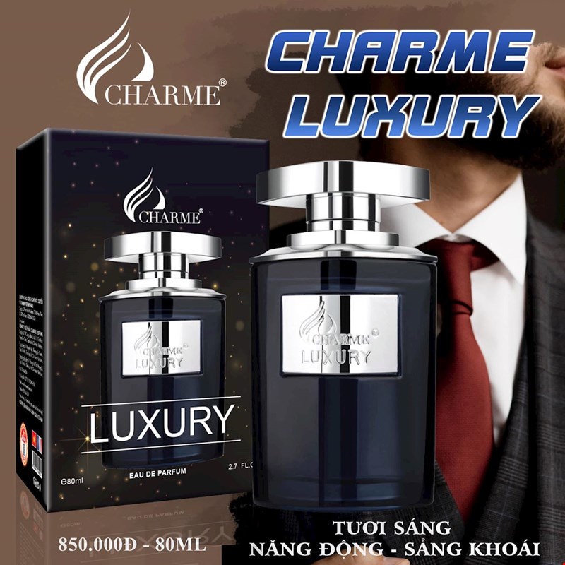 Nước Hoa Nam Charme Luxury 80ml - 8936194690425