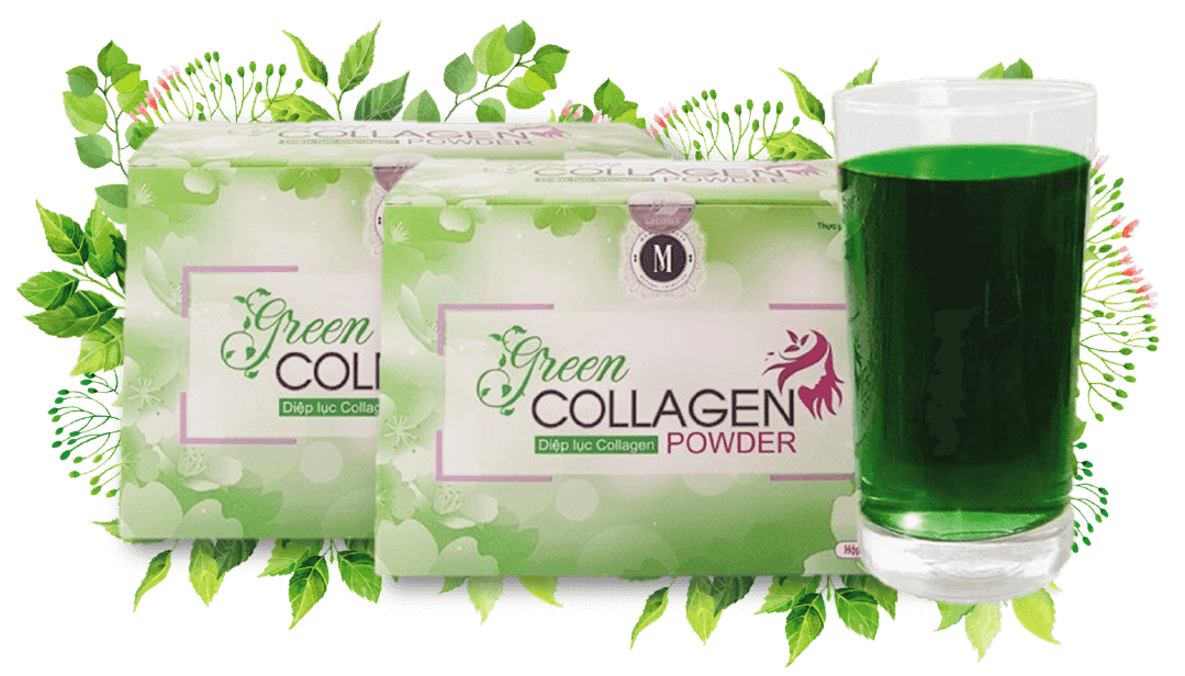 Diệp lục Collagen – Da đẹp - dáng thon - cải thiện sinh lý nữ