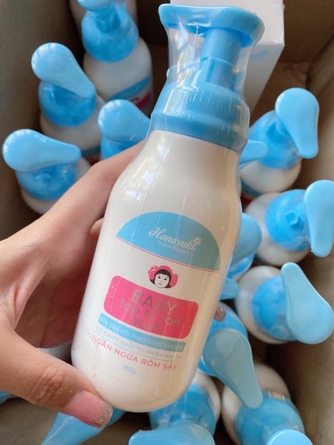 Sữa tắm thảo dược cho bé Hanayuki chính hãng