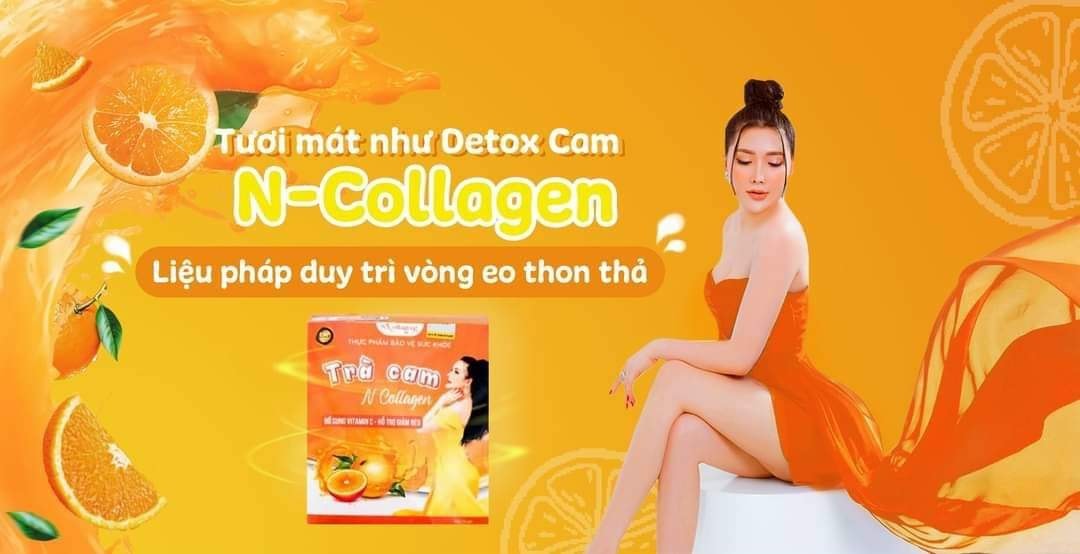 Detox Cam hỗ trợ giảm cân N-Collagen chính hãng
