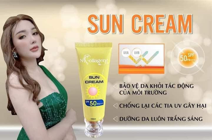 Kem chống nắng Sun Cream N-Collagen