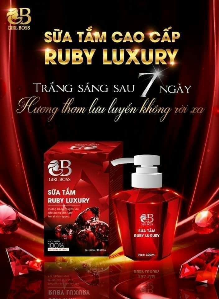Sữa tắm Ruby Luxury Girl Boss chính hãng