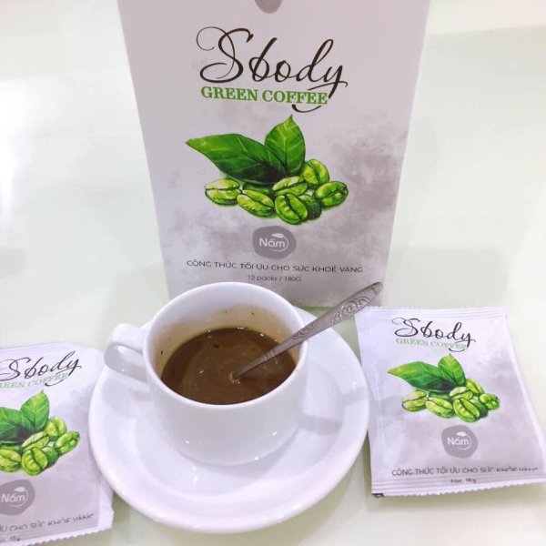 Nấm giảm cân SBody Green Coffee dạng bột chính hãng