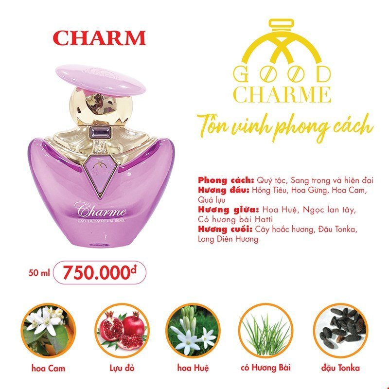 Nước Hoa Nữ Good Charme Charm - 8936194691910