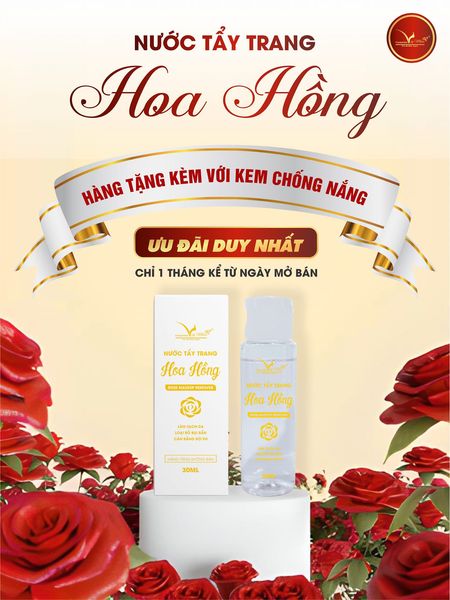 Kem chống nắng Vip White Tặng nước Tẩy Trang hoa hồng chính hãng - 8938521762317