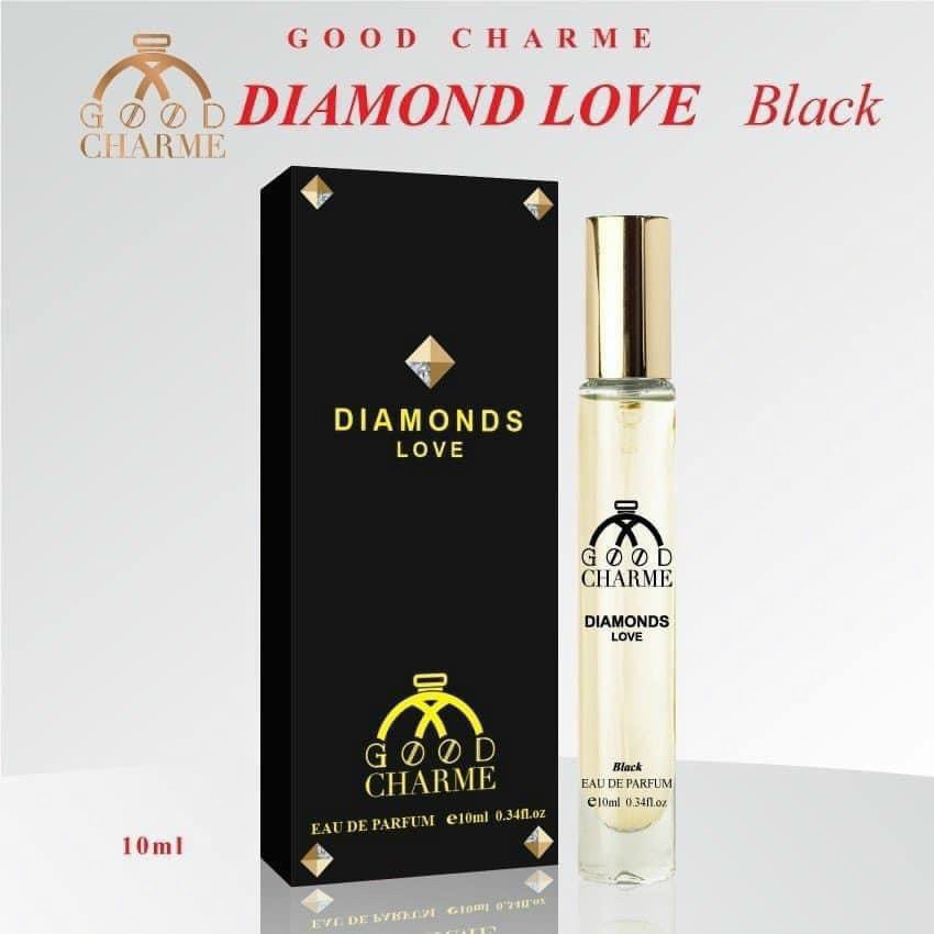 Nước Hoa Nữ Good Charme Diamonds Love Black Mini 10ml - 8936194693297
