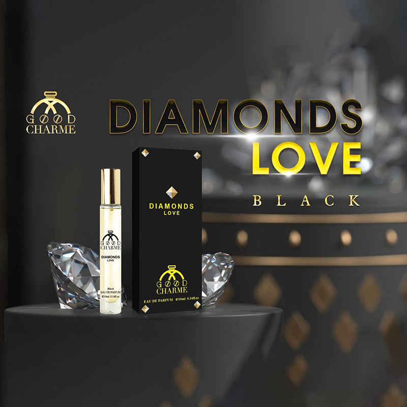 Nước Hoa Nữ Good Charme Diamonds Love Black Mini 10ml - 8936194693297