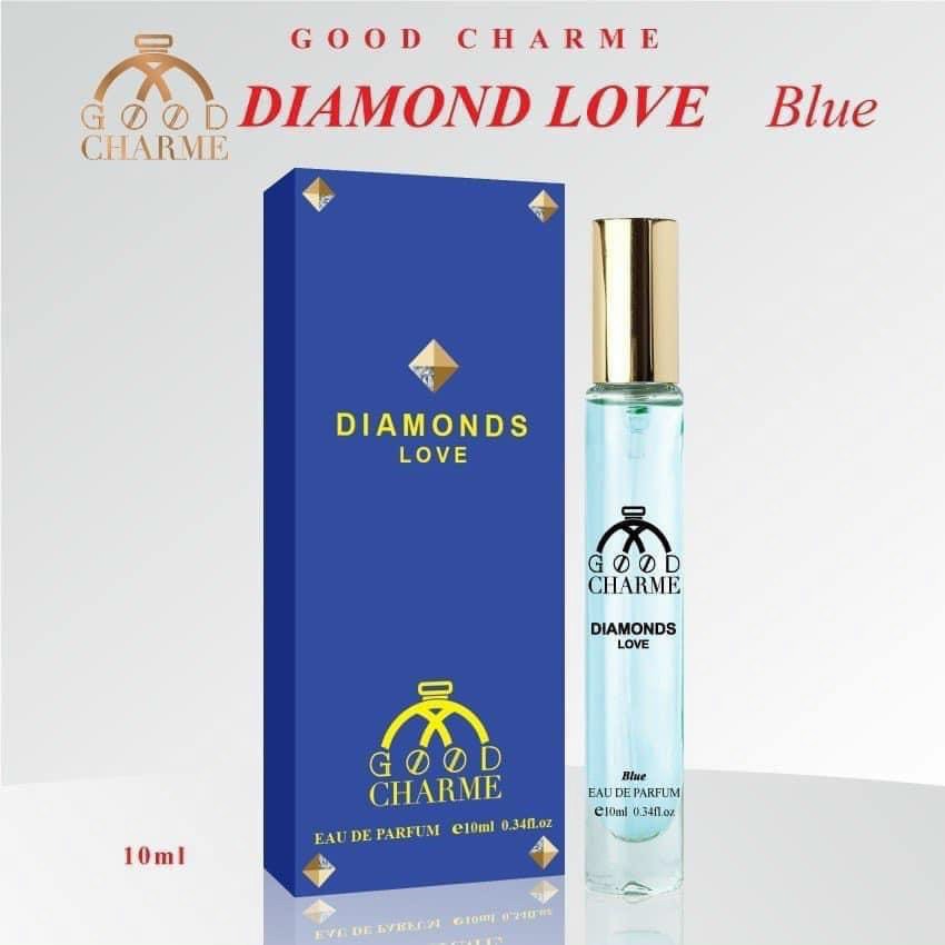 Nước Hoa Nữ Good Charme Diamonds Love Blue Mini 10ml - 8936194693273