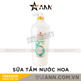 Sữa Tắm Nước Hoa Yoo White Hương Sữa Dê Và Ngọc Trai 1200ml - 8938550625065