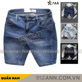 Quần Short Jeans Nam Rurumen Cao Cấp (Có size 36) - QB432
