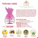 Hương thơm Young Girl được Charme điều chế thuộc phong cách mùi hương hoa cỏ tự nhiên dành cho các bé gái