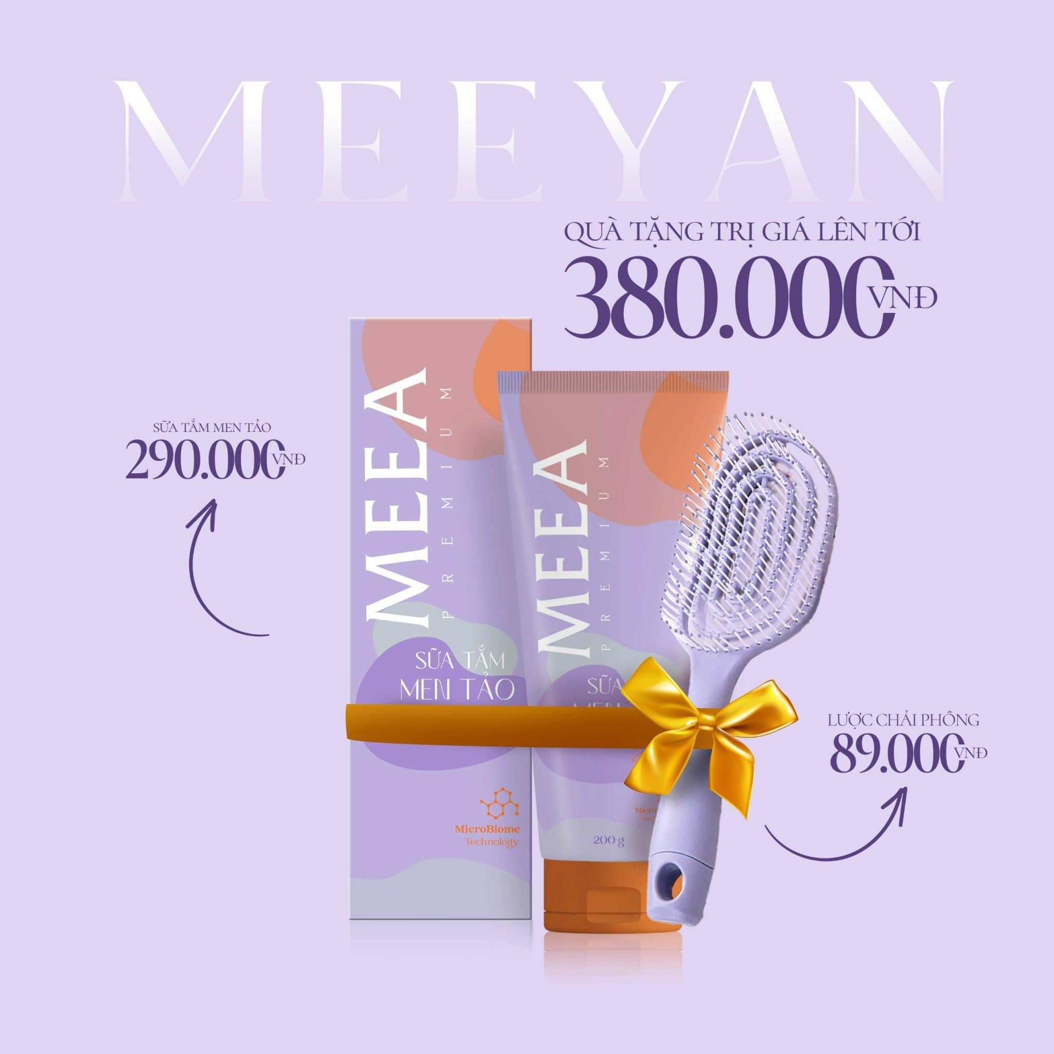 Set quà trị giá lên đến 390.000VNĐ của MeeYan