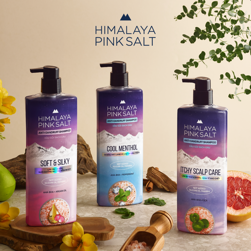 Tại sao khách hàng muốn dùng thử Dầu gội sạch gàu muối hồng Himalaya Pink Salt