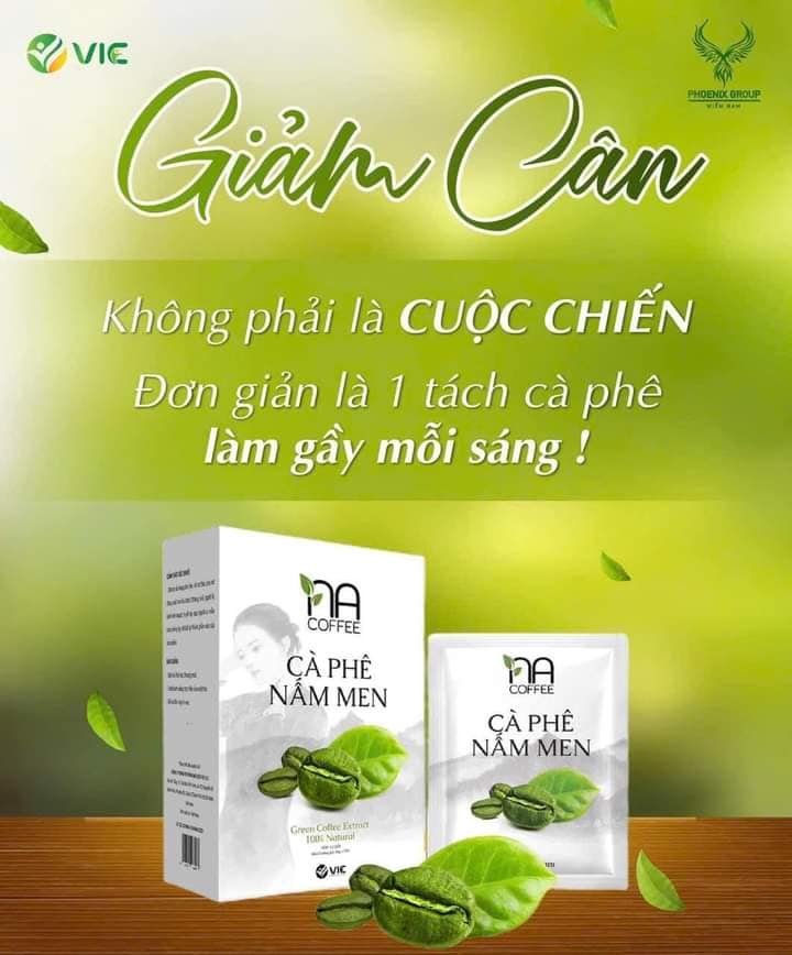 Cà Phê Nấm Men Làm Gầy Na Coffee VIC Organic