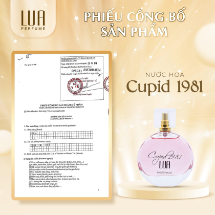 Nước Hoa Nữ Xạ Hương Nhiệt Đới Cupid 1986 50ml Lua Perfume